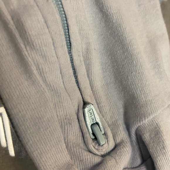 Carter’s size 9m footie pajamas set of 2 - Picture 9 of 11